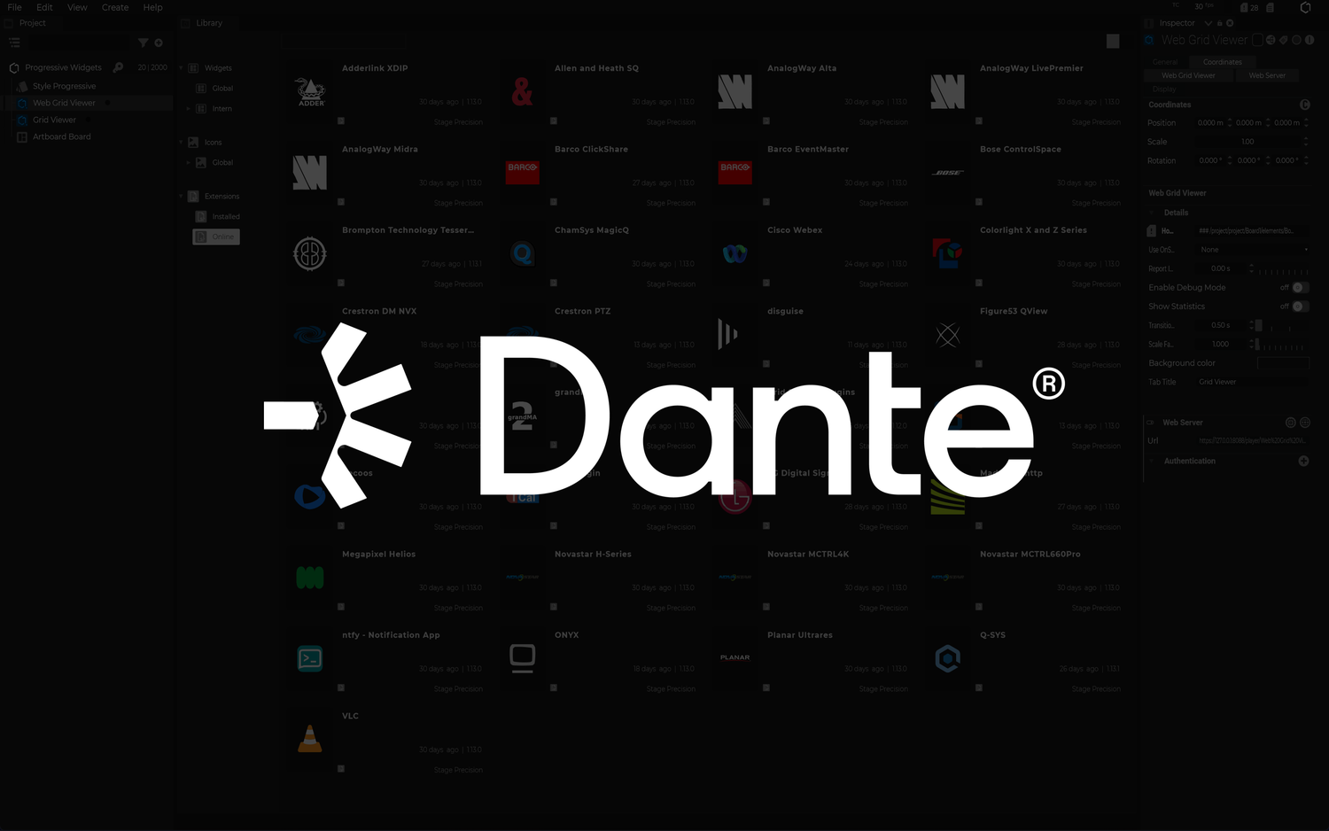 Dante Domain Manager