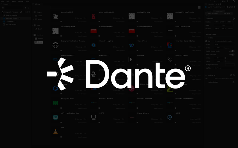 Dante Domain Manager
